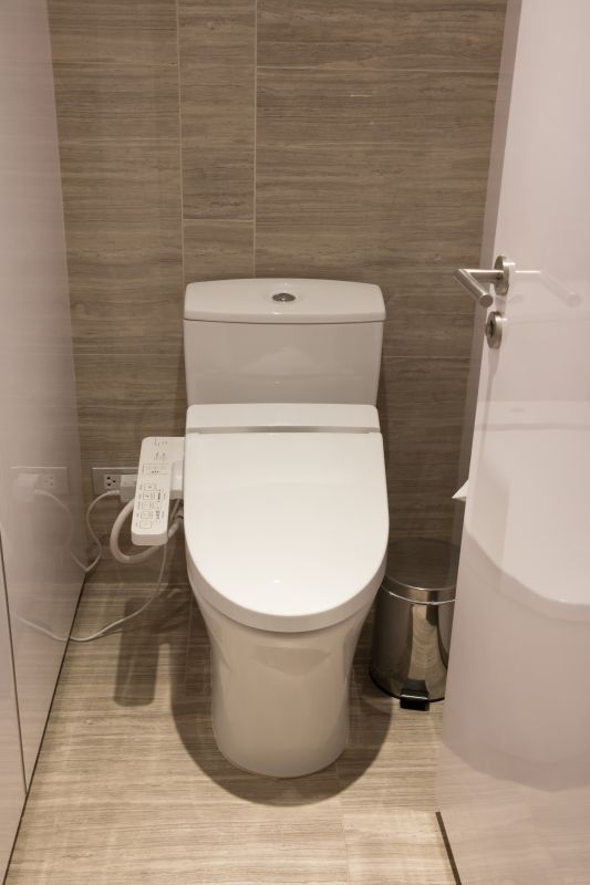 Smart bathroom with digital controls