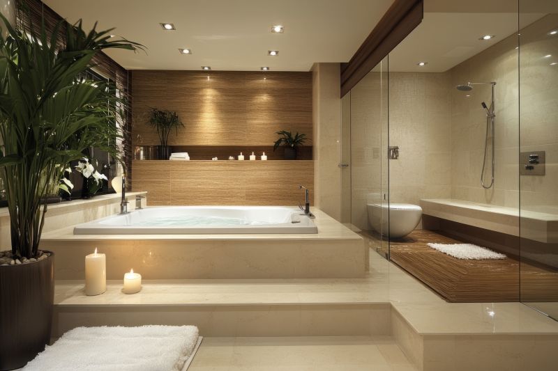 Elegant Bathroom with New Tub